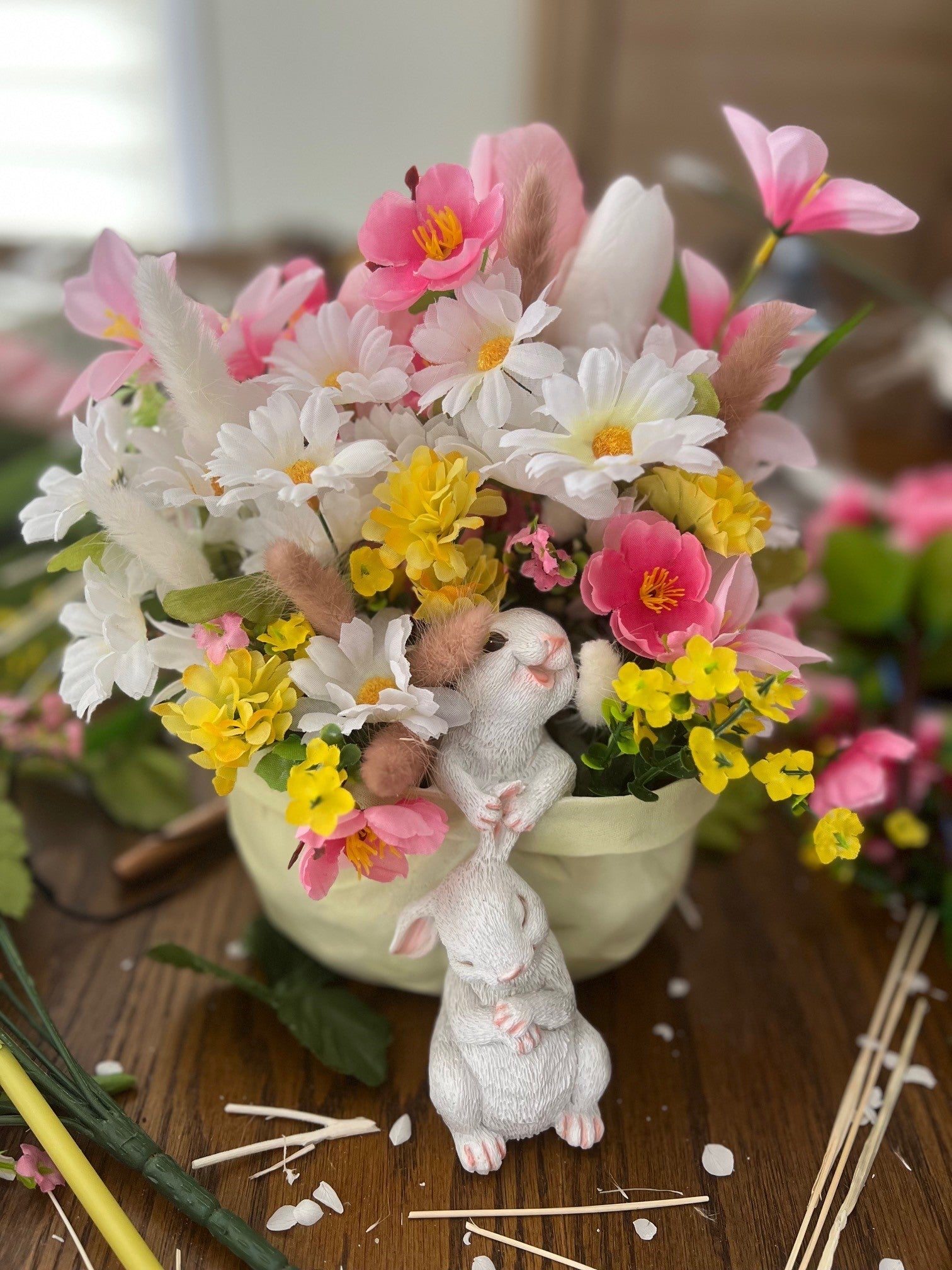 Garden Planters - Spring Floral Arrangements